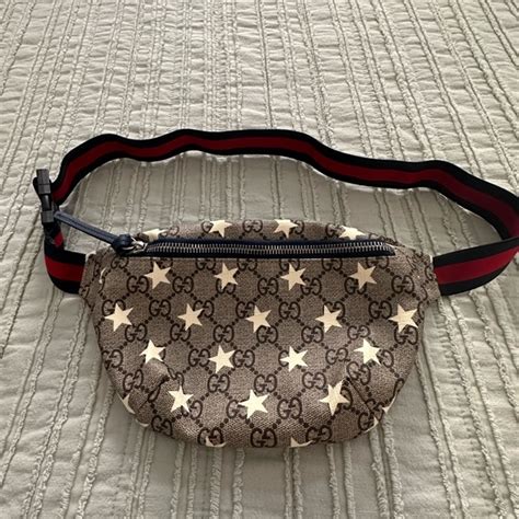 gucci kids stars belt bag|GUCCI GG Supreme Monogram Stars Childrens Belt Bag.